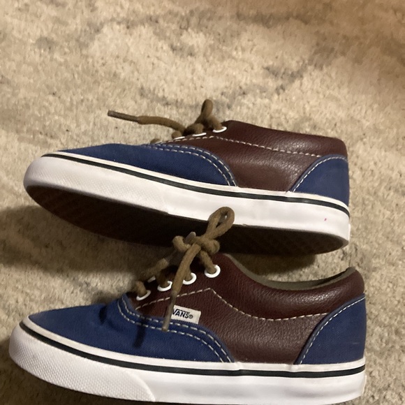 Vans brown and navy sneakers - Picture 3 of 9